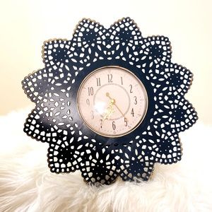 Bohemian Metallic free standing clock